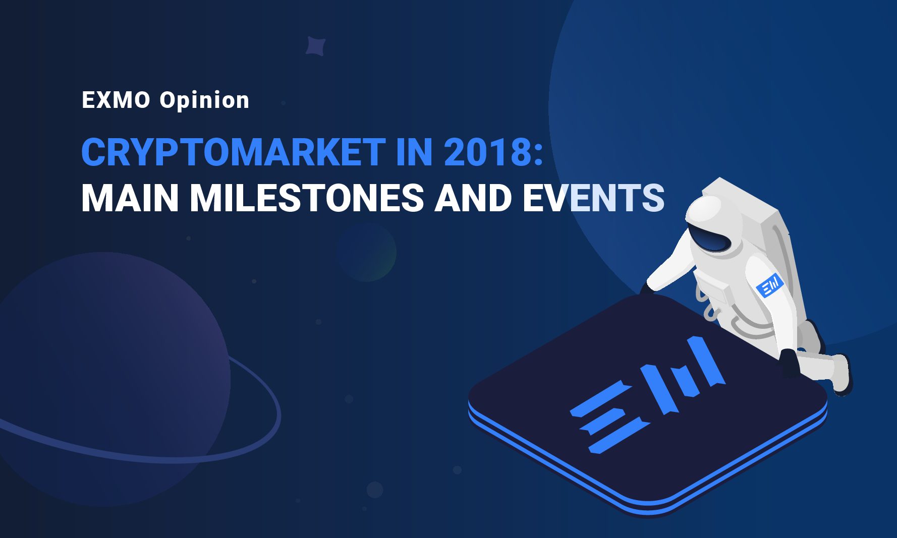 Cryptomarket in 2018: main milestones and events